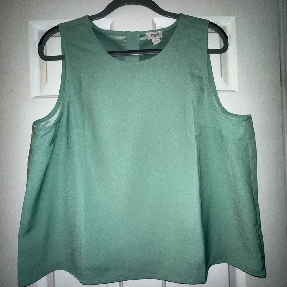 J. Crew Mint Green Tank Top